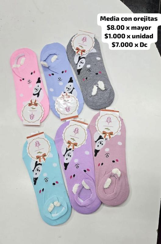 MEDIA OREJITA SOQUETE DAMA CHINO