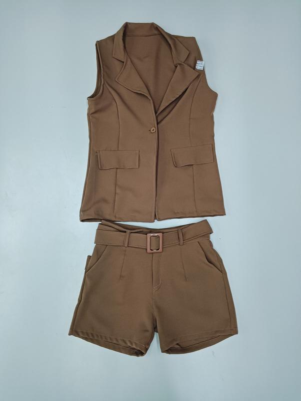 CONJUNTO SASTRERO CHALECO LARGO