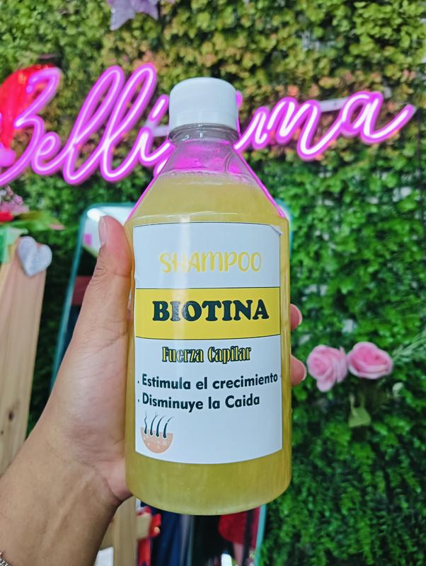 SHAMPO Y BALSAMO DE BIOTINA 500ML FRACC