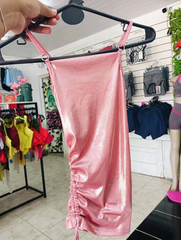 VESTIDO DE NIÑA METALIZADO