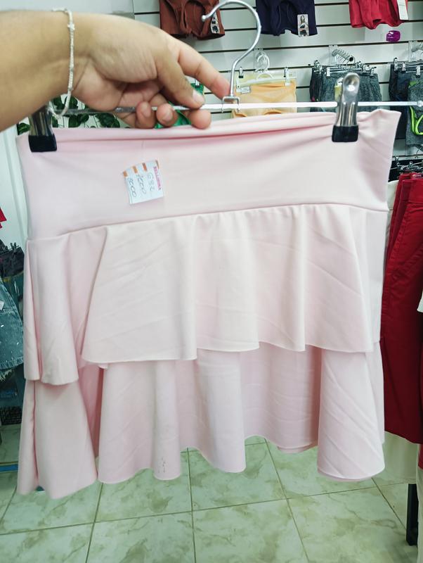 POLLERA TABLEADA DE LICRA