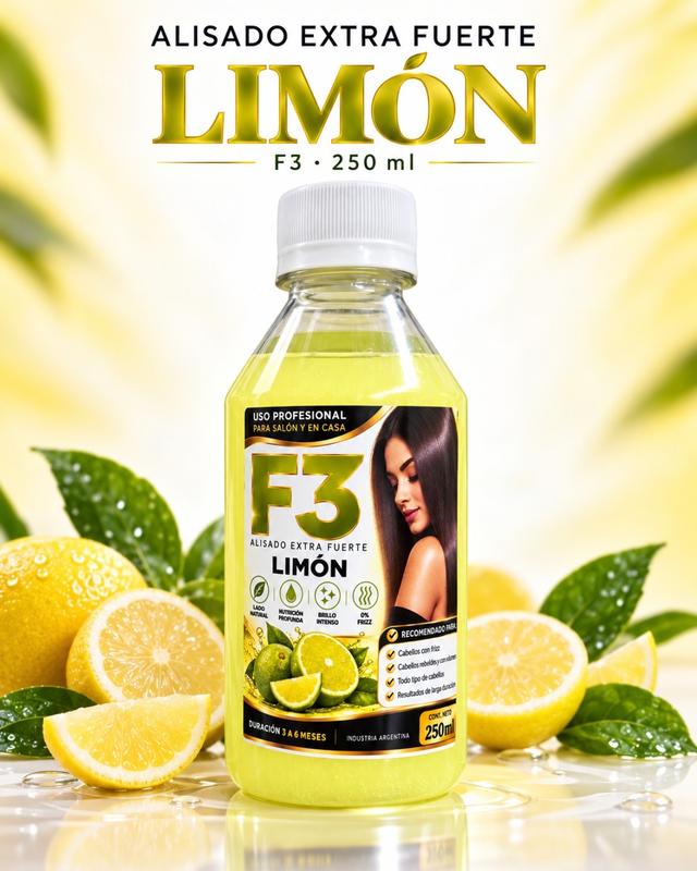 ALISADOS F3 EXTRA FUERTE LIMON