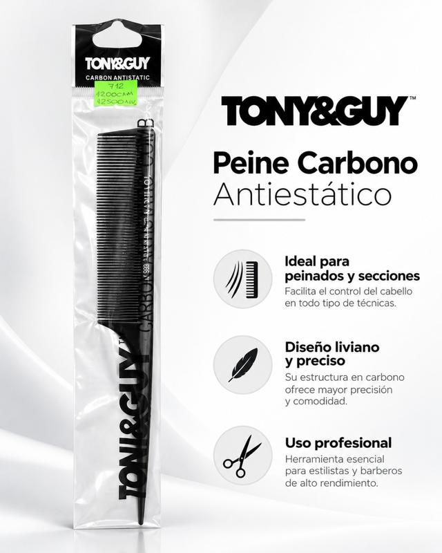 Peine fino negro