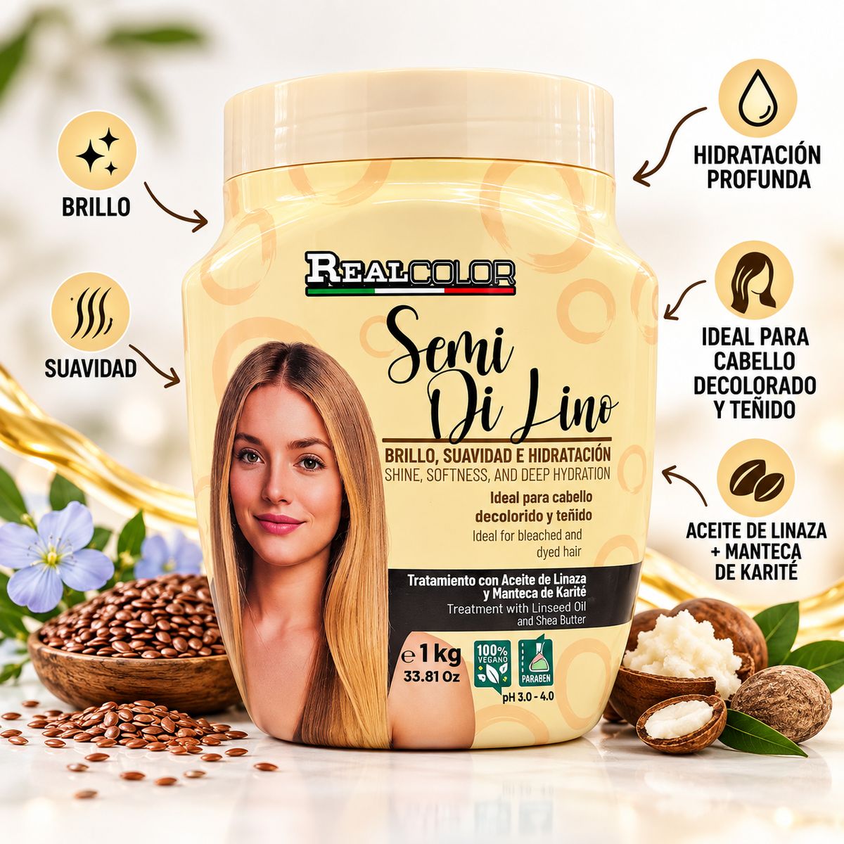 TRATAMIENTO 1KG LINO