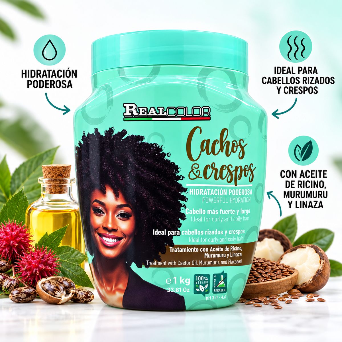 TRATAMIENTO 1KG CACHOS Y CRESPOS