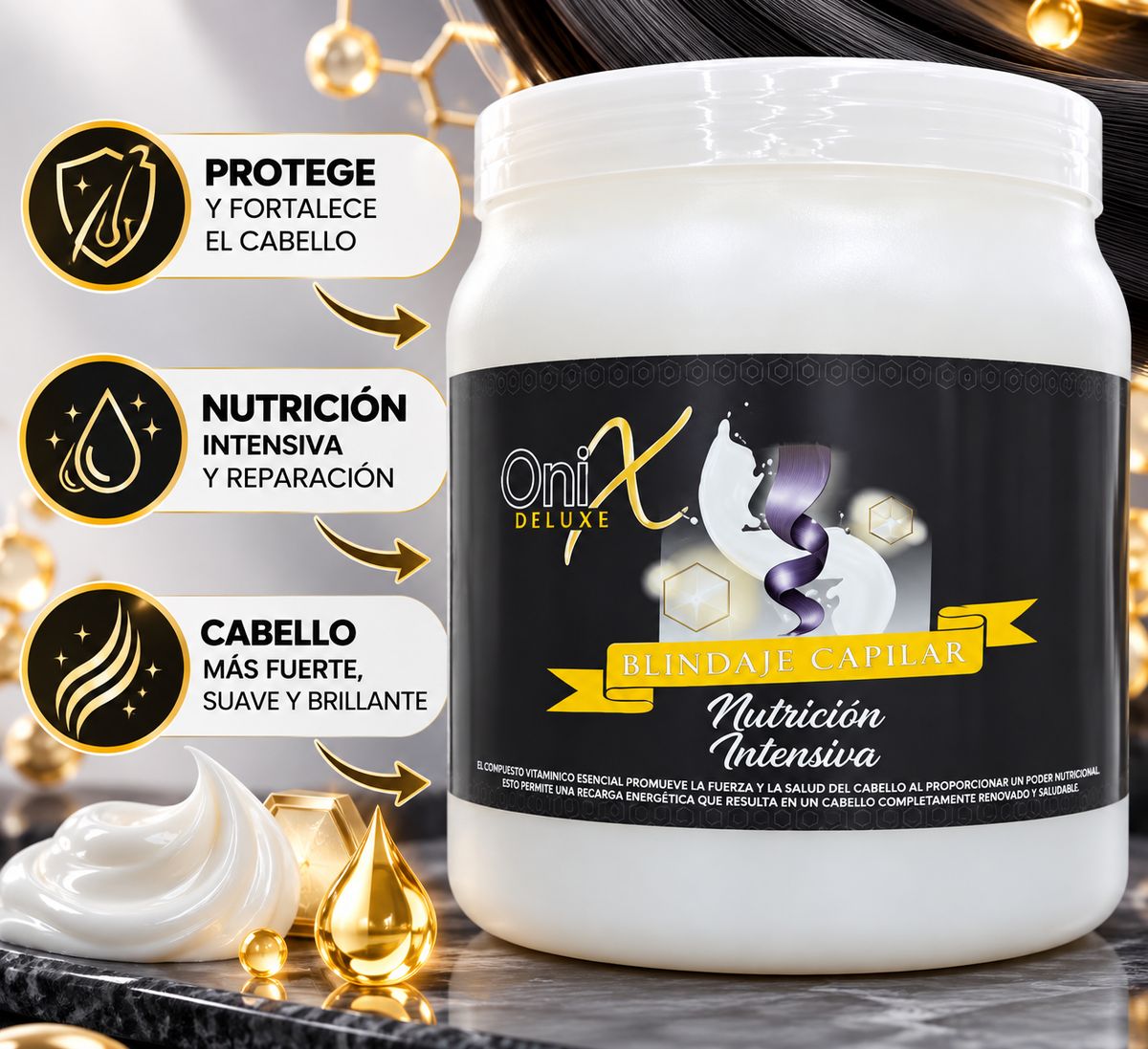 NUTRICION DE BLINDAJE CAPILAR X 1KG