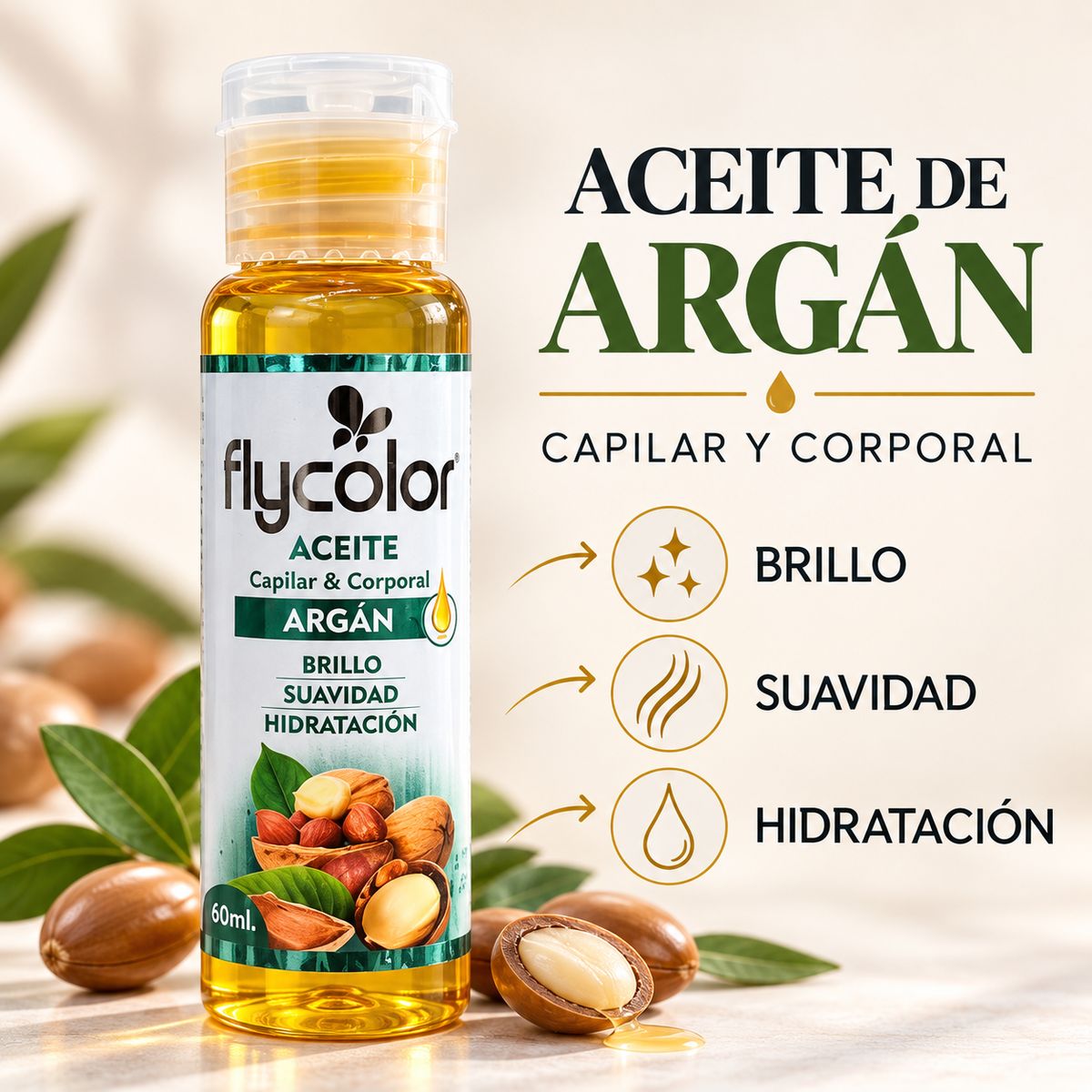 ACEITE FLY COLOR ARGAN 100 ML