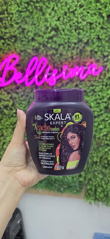 BAÑO SKALA ACACHONADOS NEGRO 1KG