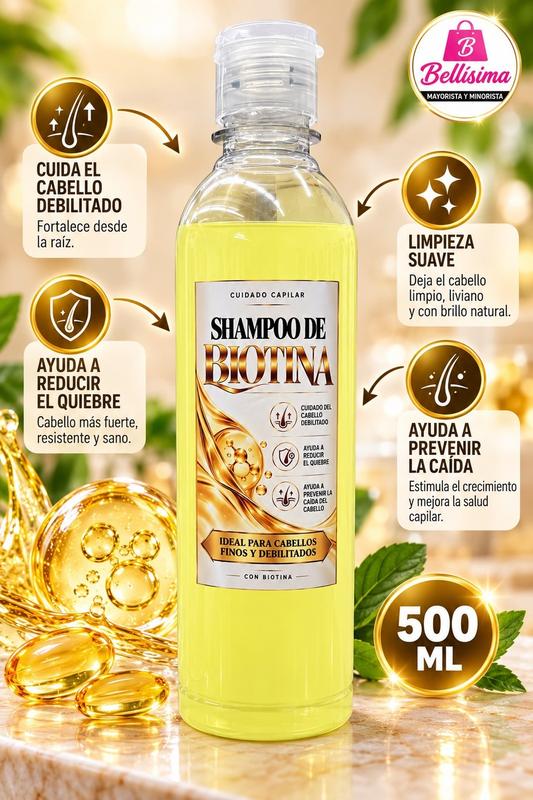 SHAMPOO DE BIOTINA 500 ML