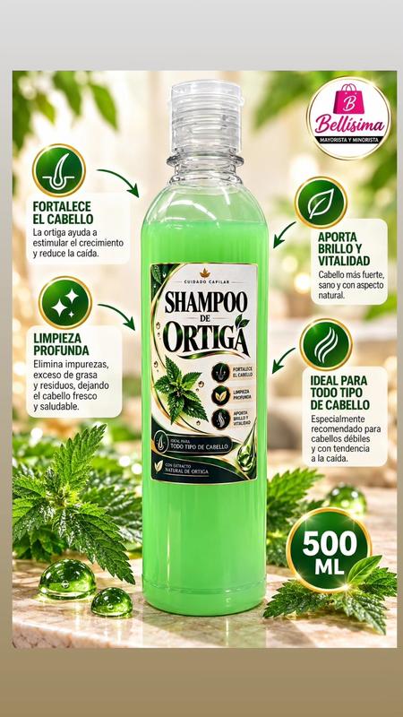 SHAMPOO DE ORTIGA 500 ML