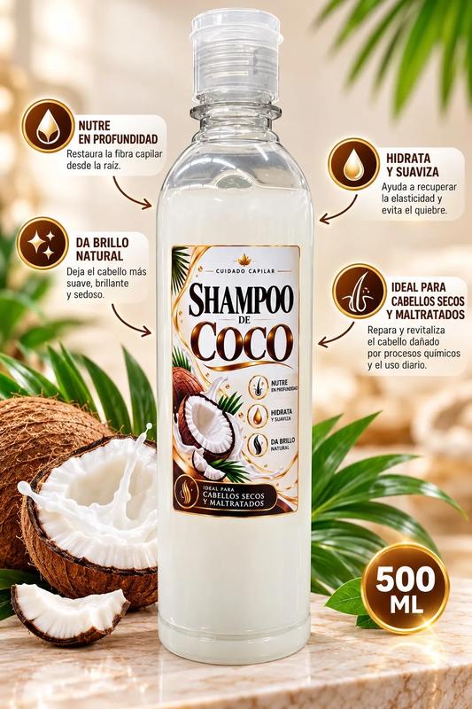 SHAMPOO DE COCO 500 ML