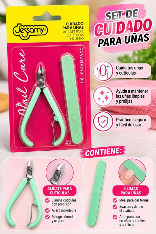 SET DE CORTA CUTICULA